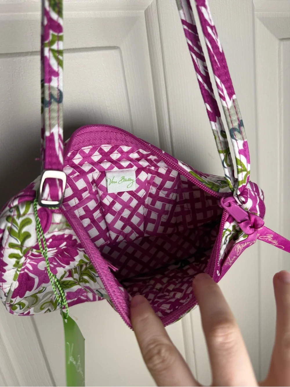 NWT Vera Bradley Julep Tulip Frannie Crossbody